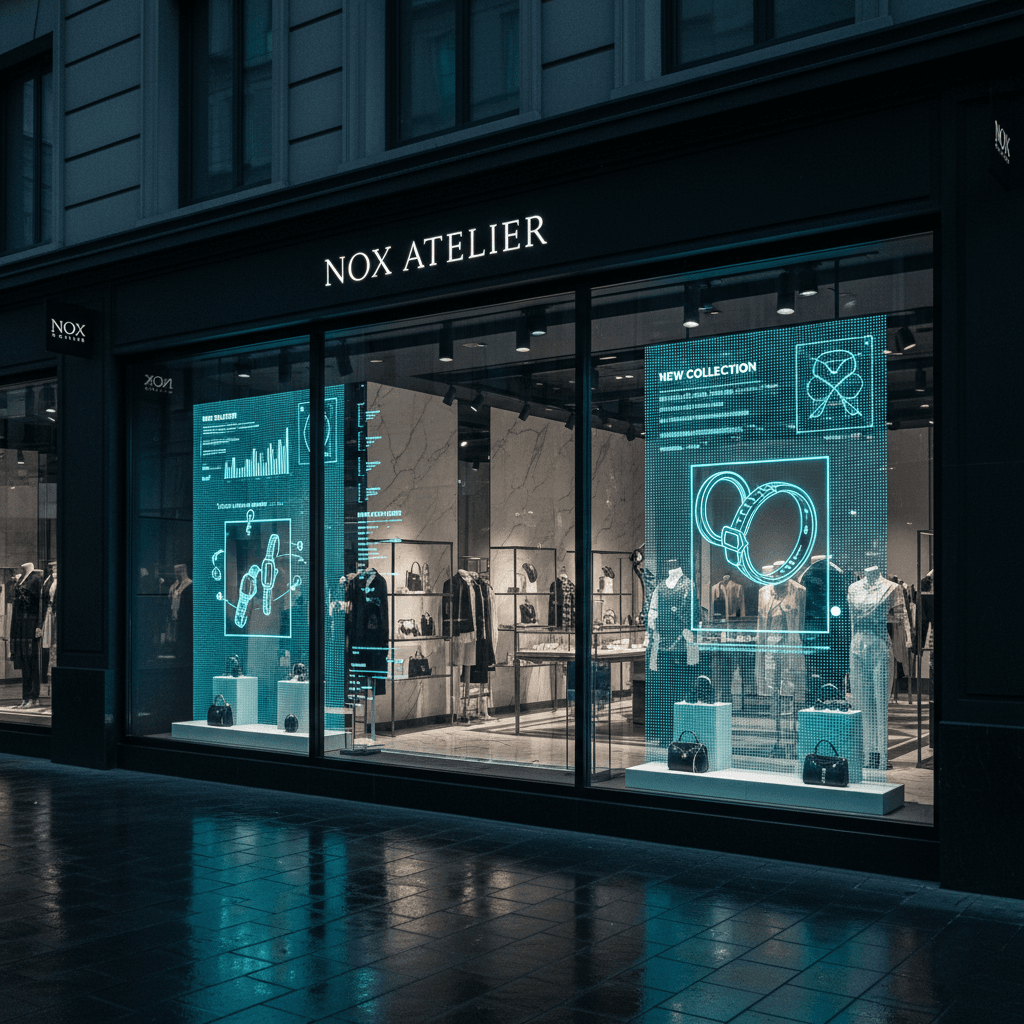 Transparent Holographic Screens