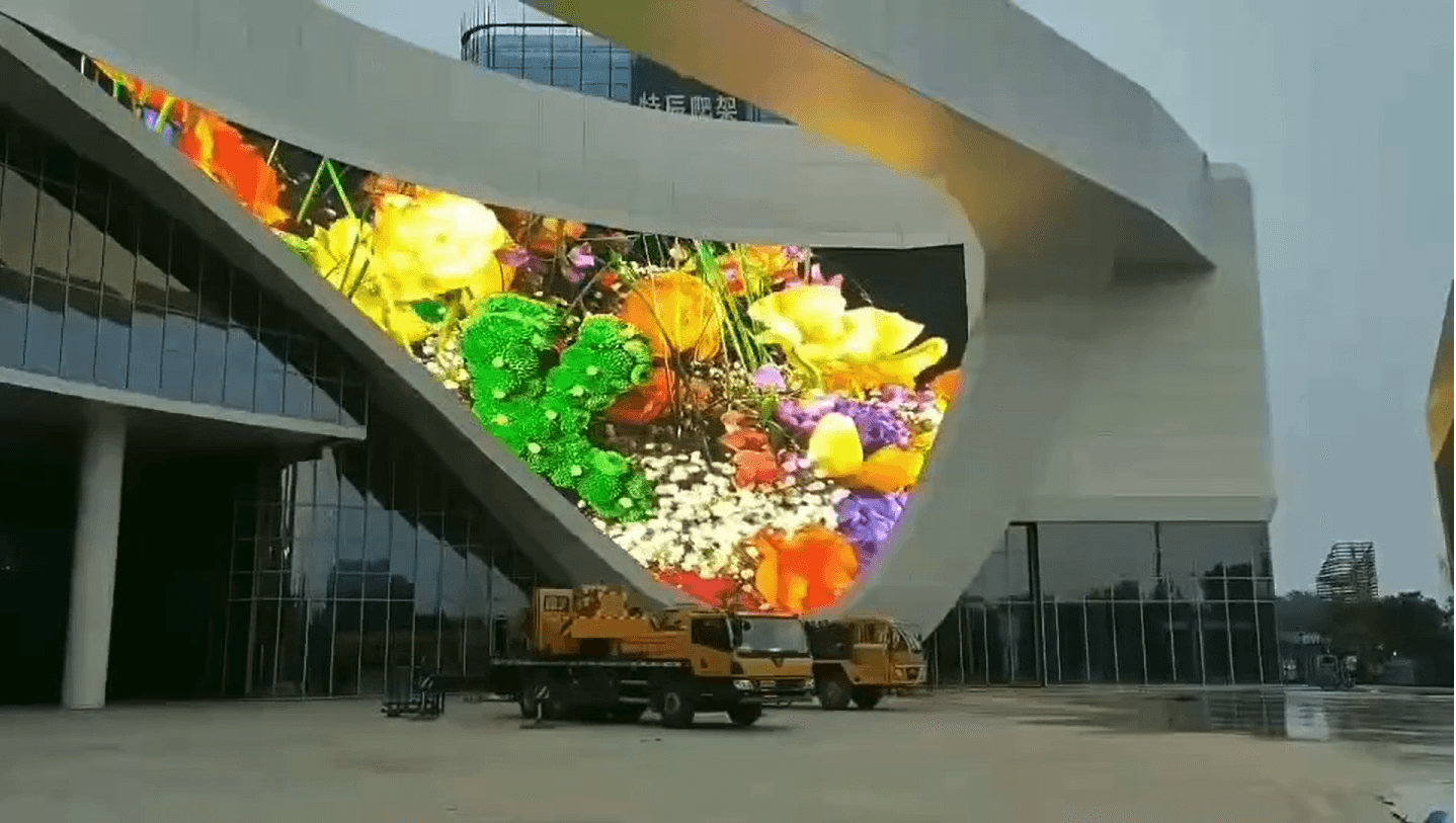 Transparent Holographic Screens